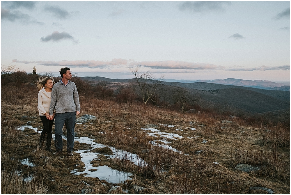 outdoor wedding vermont mountains 