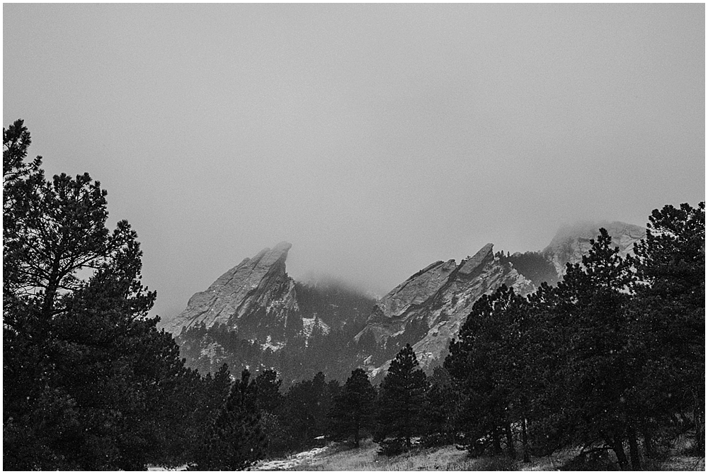 Boulder Flatirons wedding