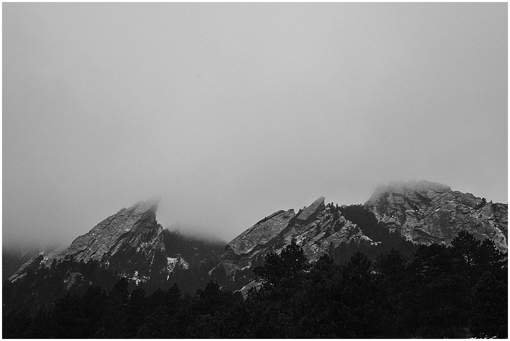 Winter wedding Boulder Colorado 