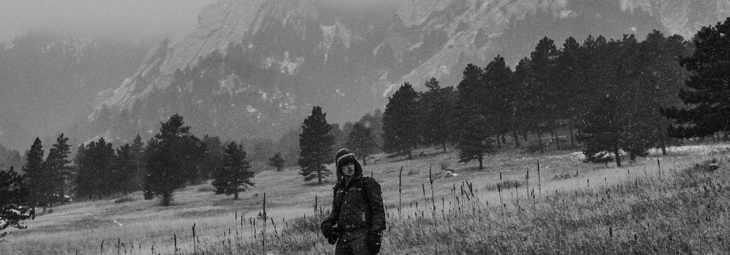 Colorado | Boulder Flatirons Hike in Snow