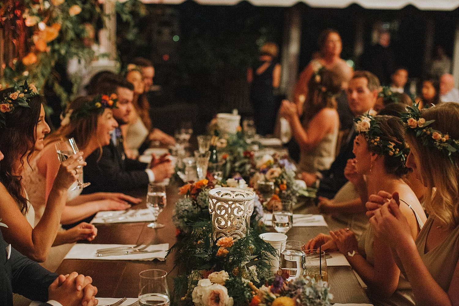 colorful bohemian wedding 