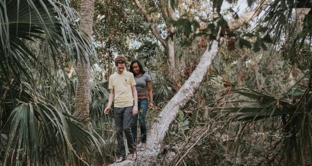 Josh + Geli | Florida Enchanted Forest Engagement