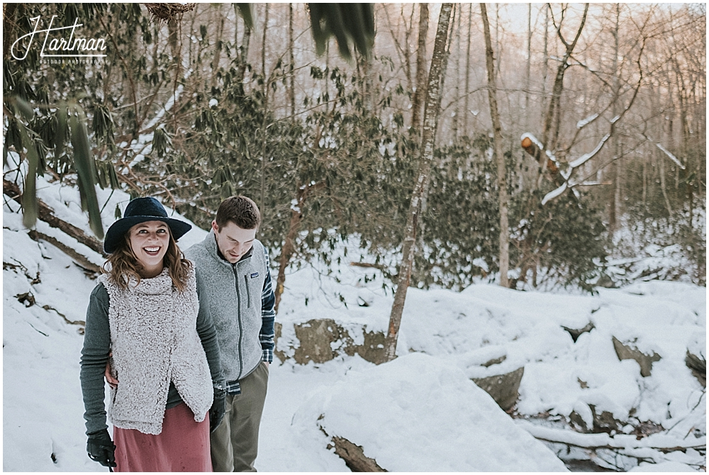 Catawba falls elopement 