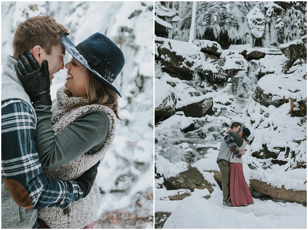 Asheville winter wedding