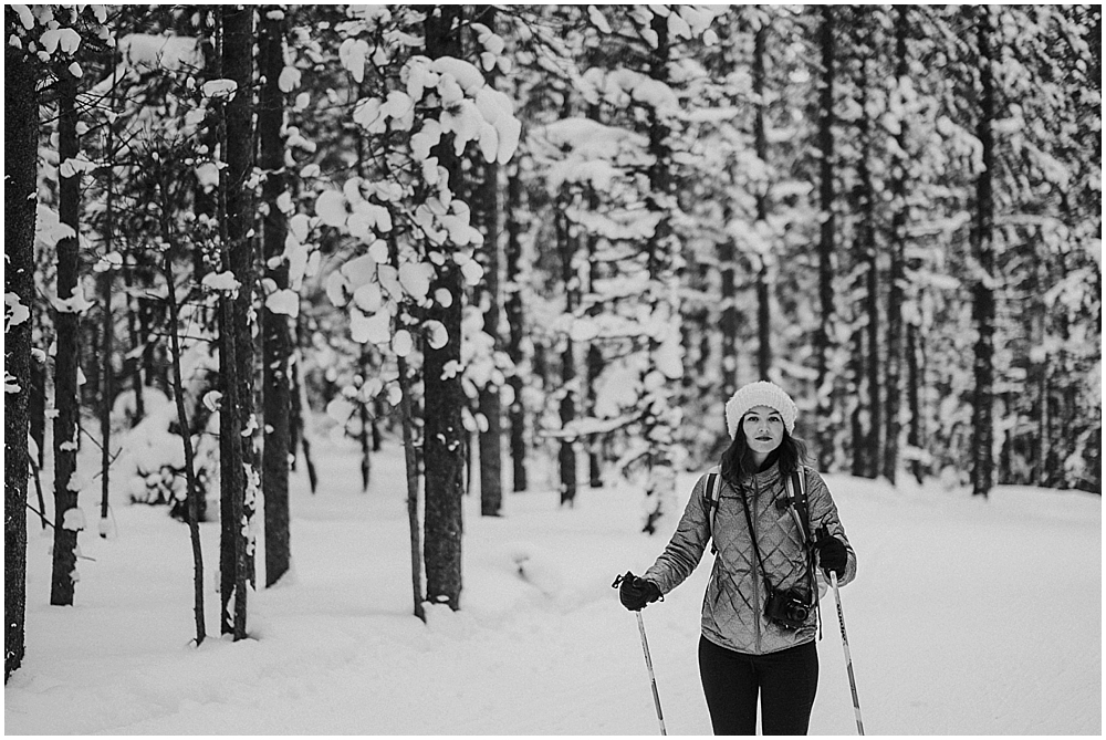 estes park winter wedding