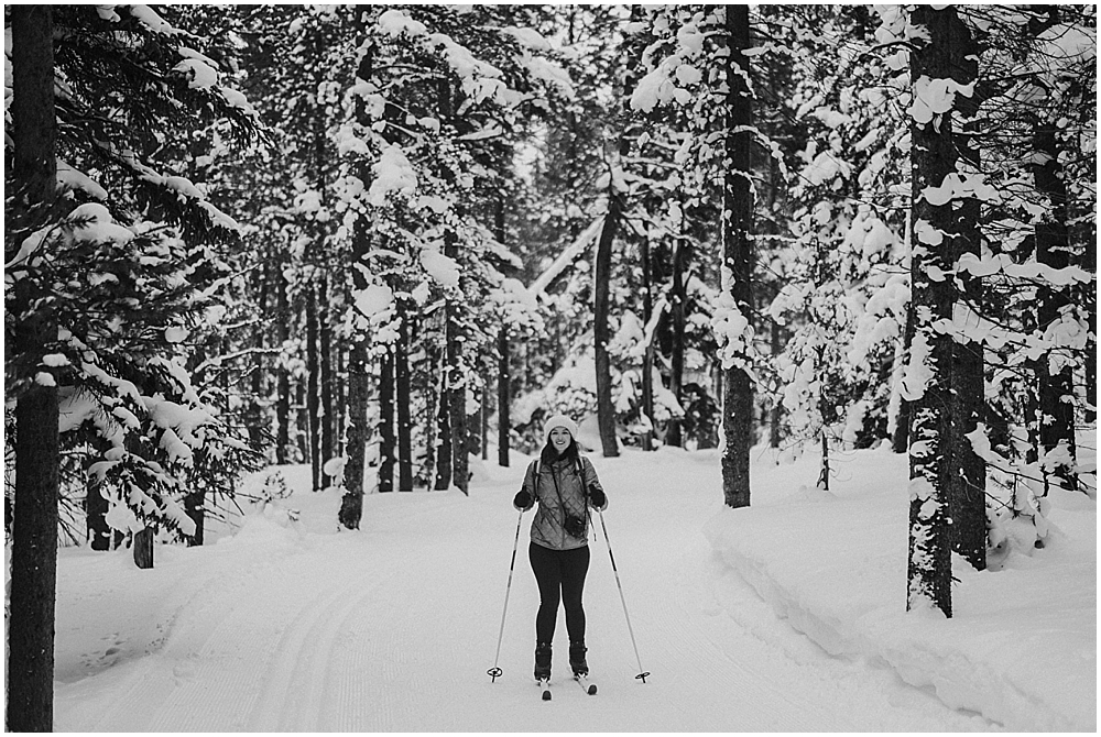 ski elopement colorado 