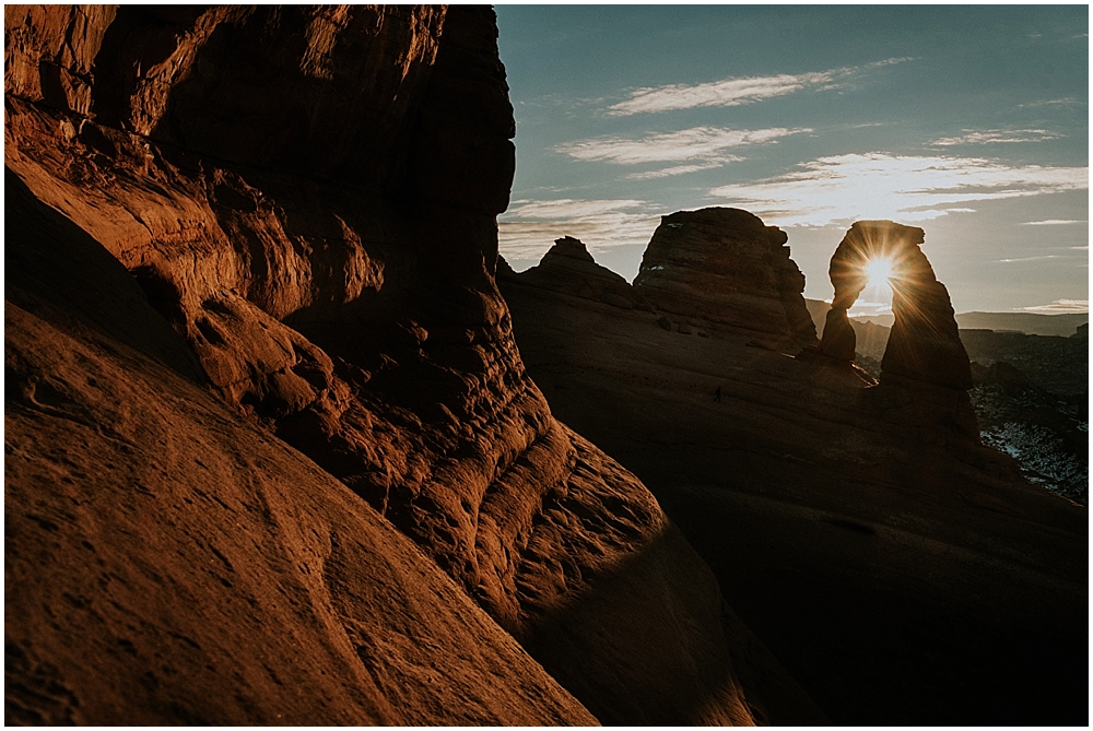 Delicate arch wedding 