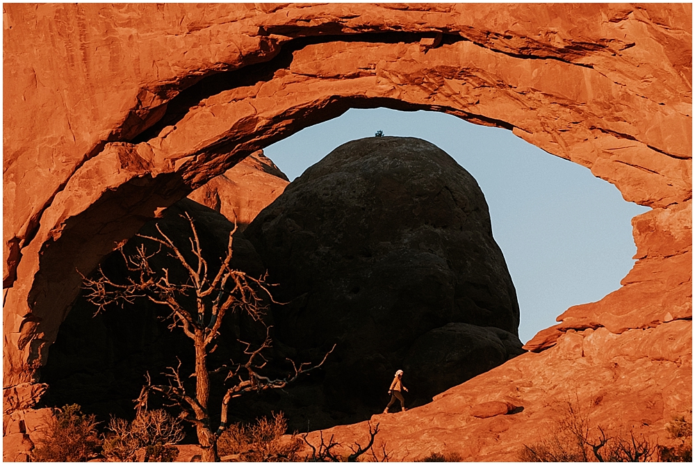 wedding arches national park 