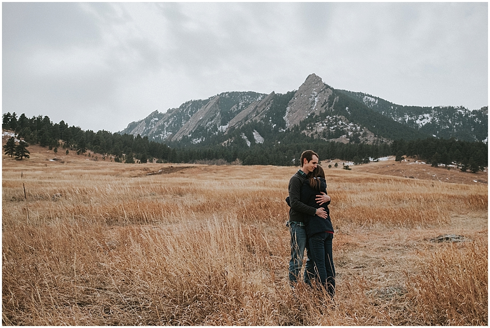 Boulder Flatirons couples session 