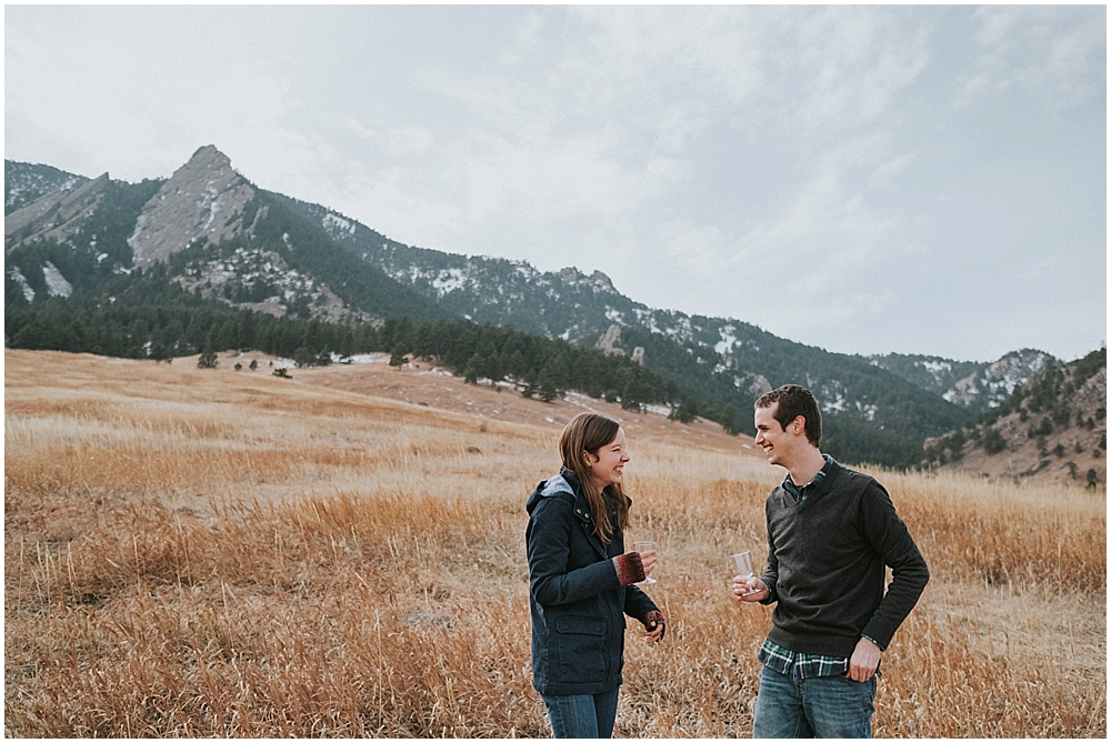 Boulder Flatirons Engagement 