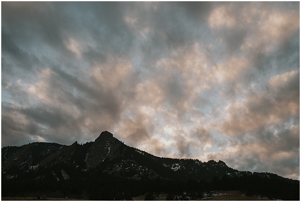 Boulder Colorado outdoor wedding