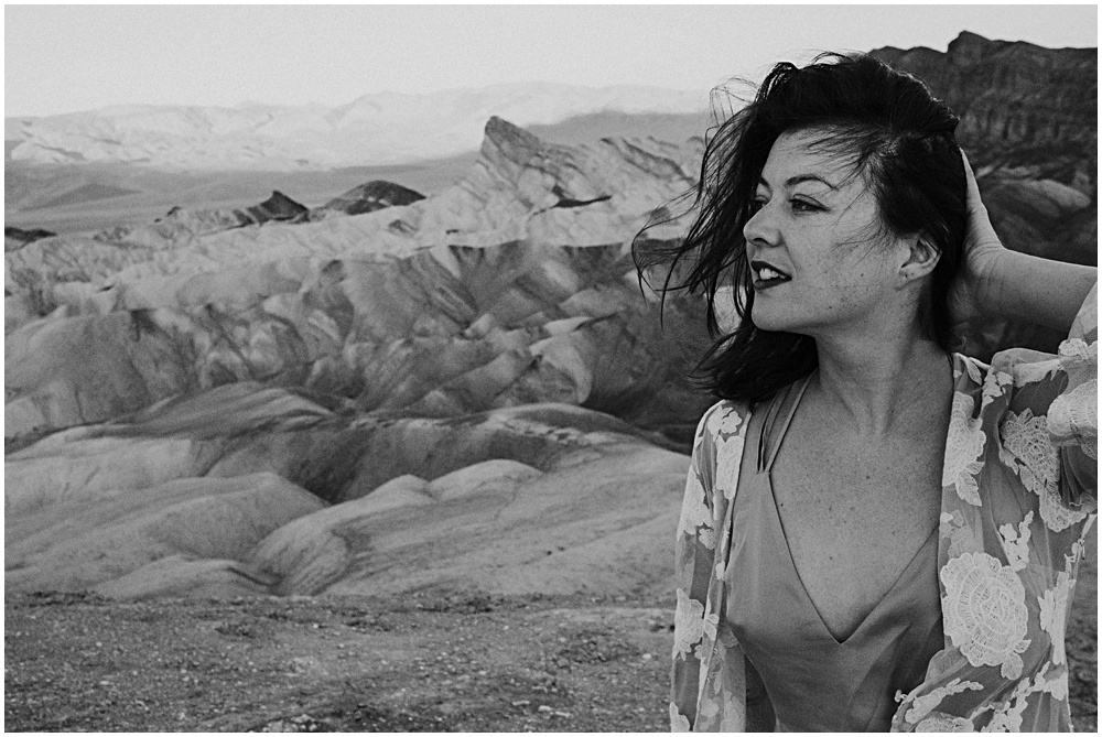 Sunrise wedding in Death Valley