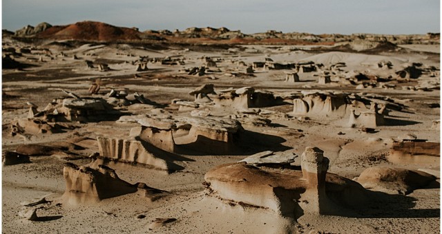 Slow Exposures and Arches | Bisti Badlands, New Mexico