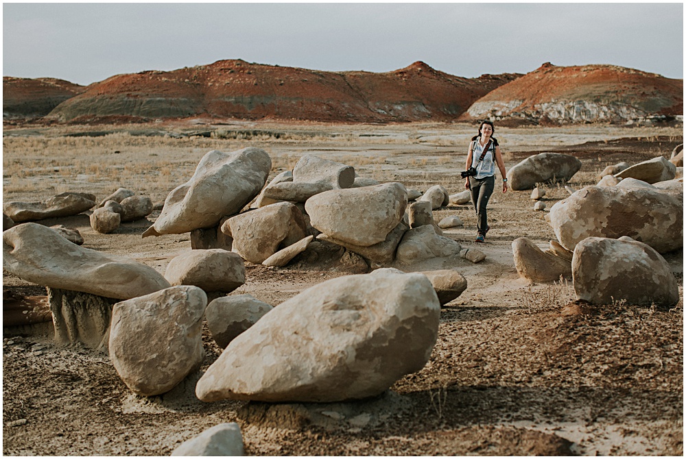 Bisti Badlands New Mexico Engagement Session