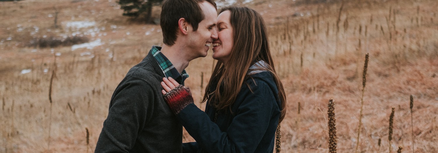 Maggie + Matt | Colorado Engagement at Boulder Flatirons