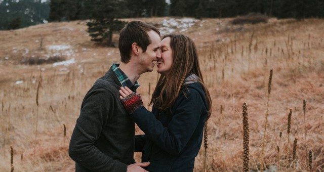 Maggie + Matt | Colorado Engagement at Boulder Flatirons