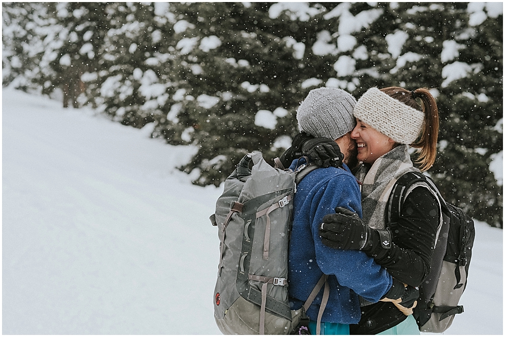 Rocky Mountain National Park engagement session 