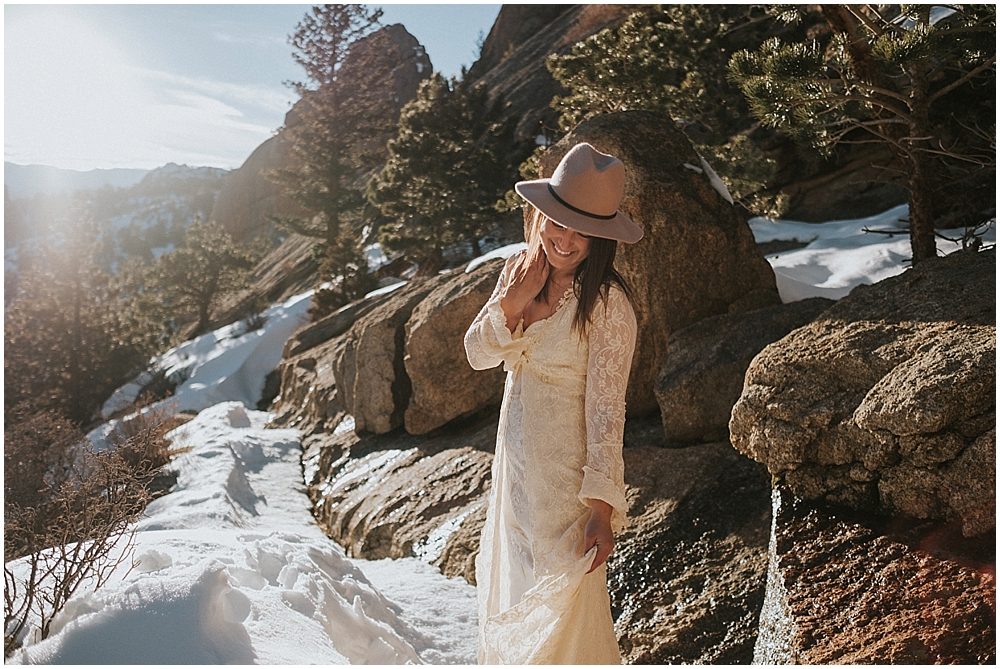 Rocky Mountains Colorado wedding