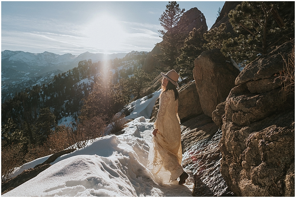 elopement Rocky Mountain National Park 