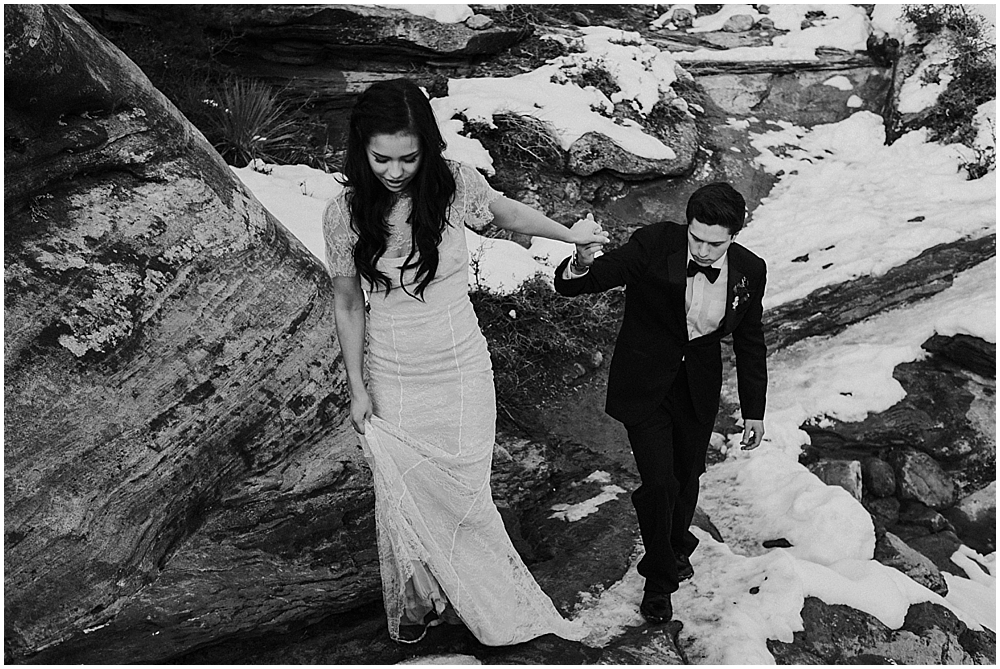 wedding Zion National Park