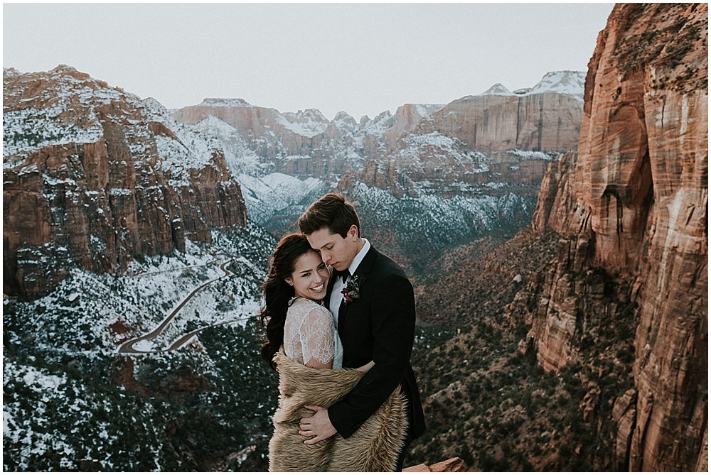 Wedding Zion National Park