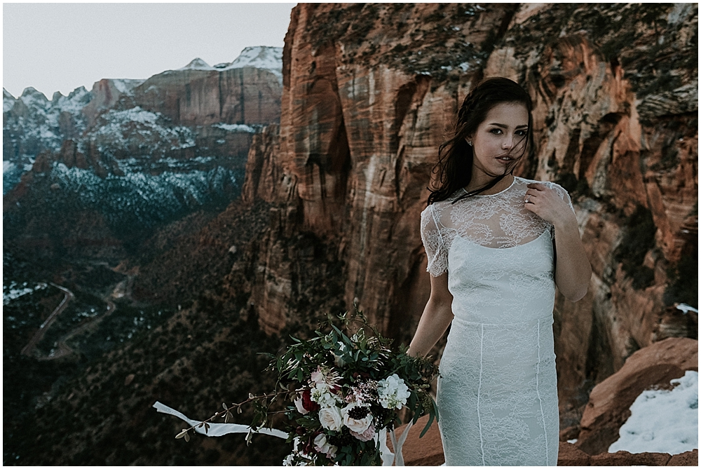 Elopement in Zion National Park