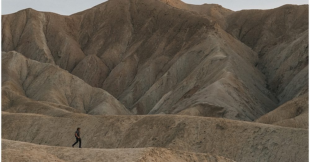 Hiking Zabriskie Point