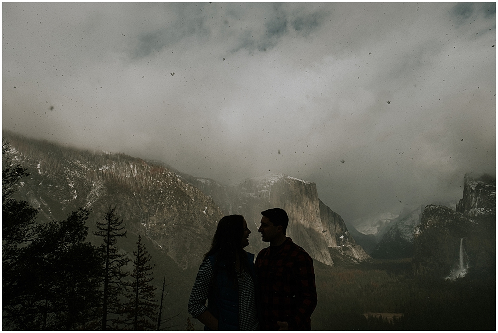 Taft Point Yosemite wedding 