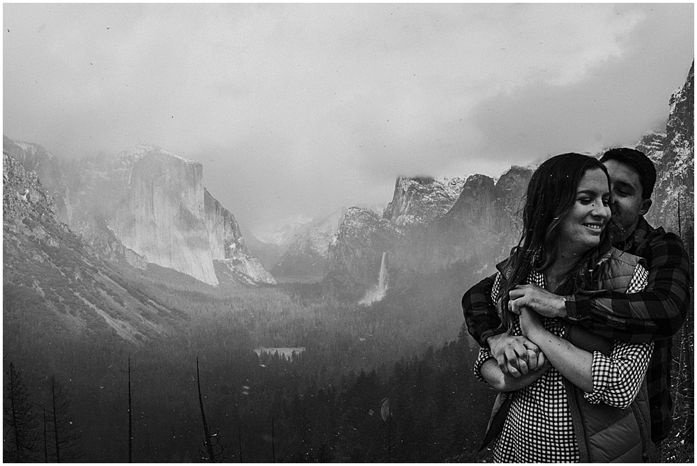 Wedding at Taft Point Yosemite 