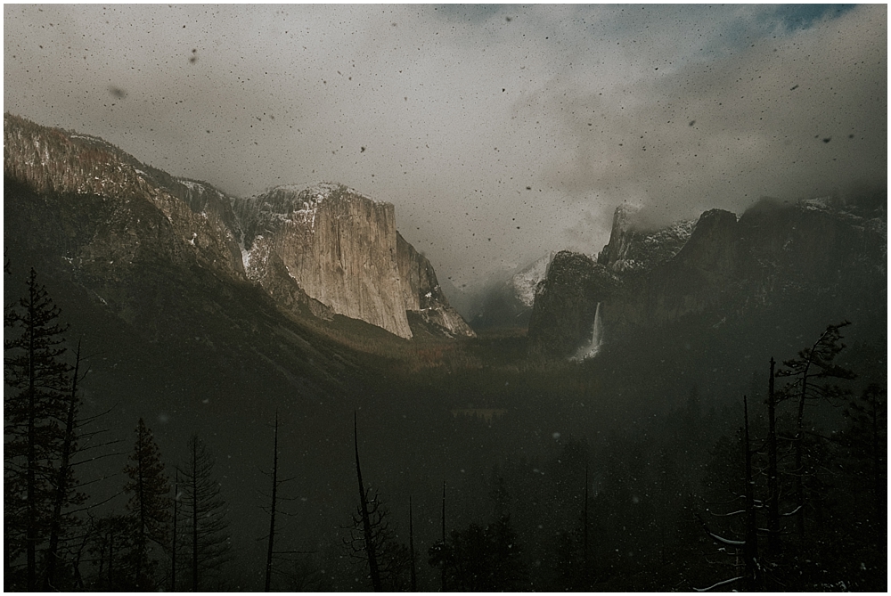 Yosemite National Park wedding ceremony location 