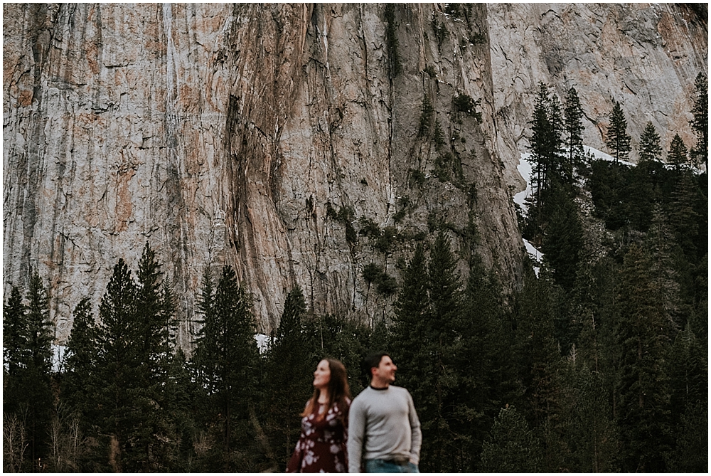 Yosemite National Park wedding at Taft Point 