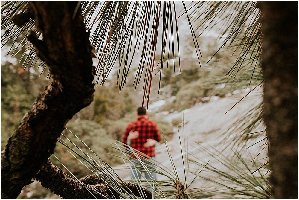 Yosemite National Park engagement session 