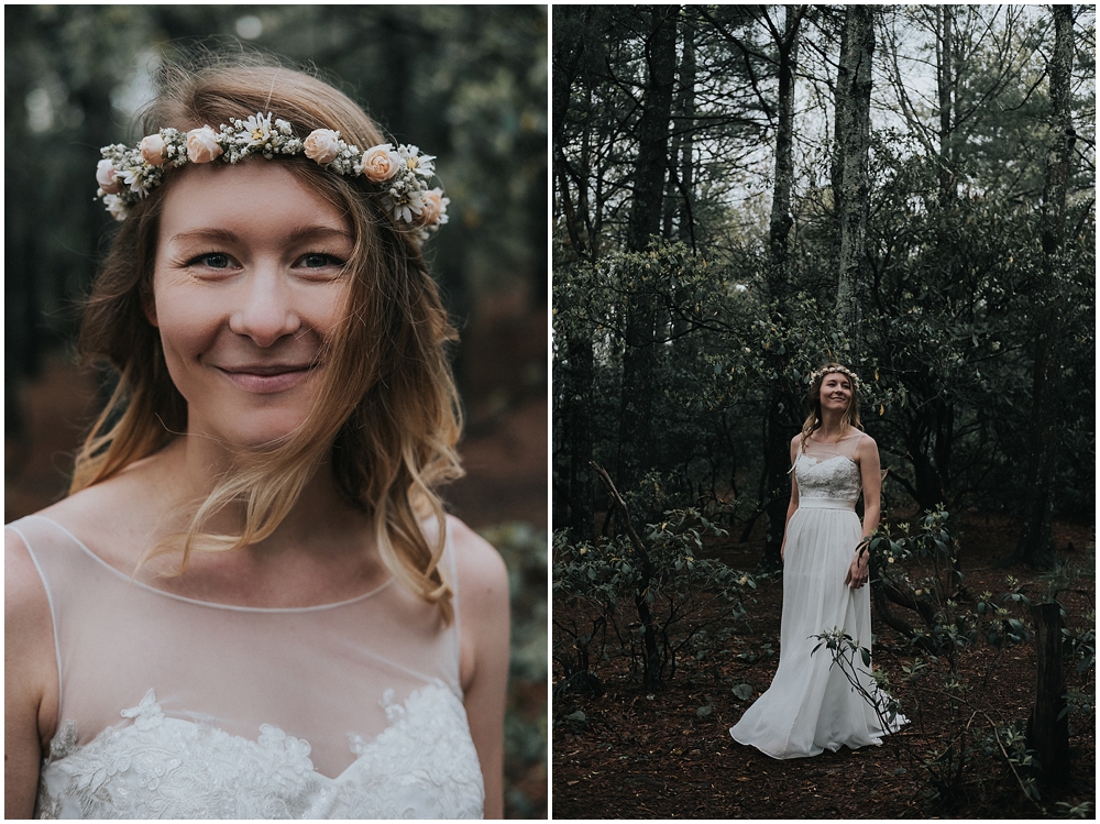 Asheville moutain elopement 