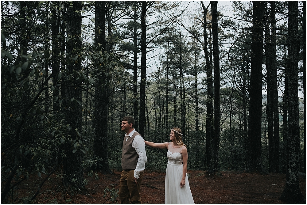 Asheville North Carolina elopement photographer