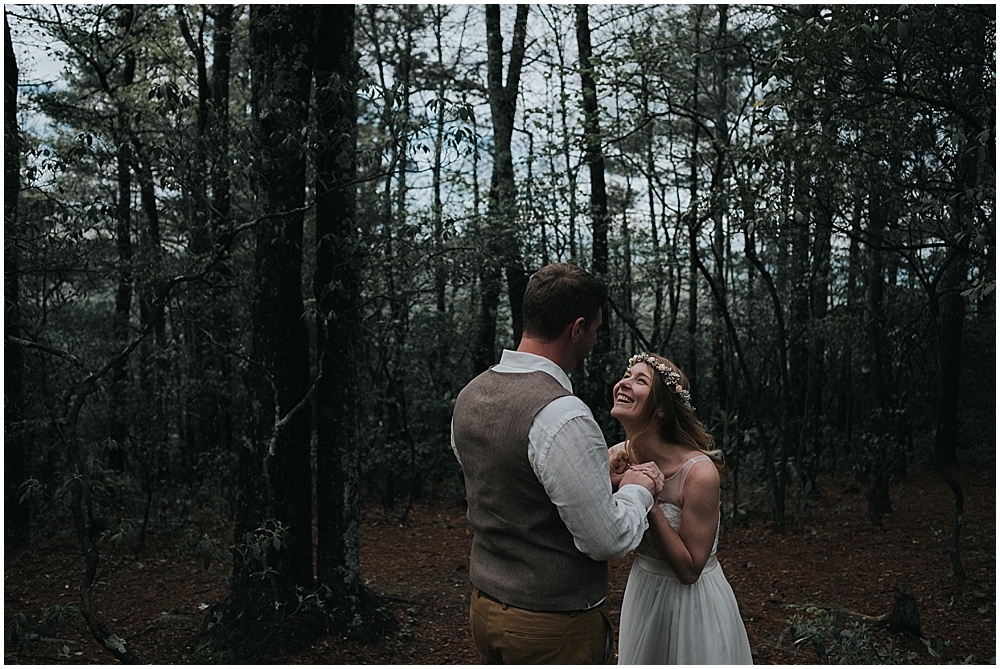 North Carolina elopement