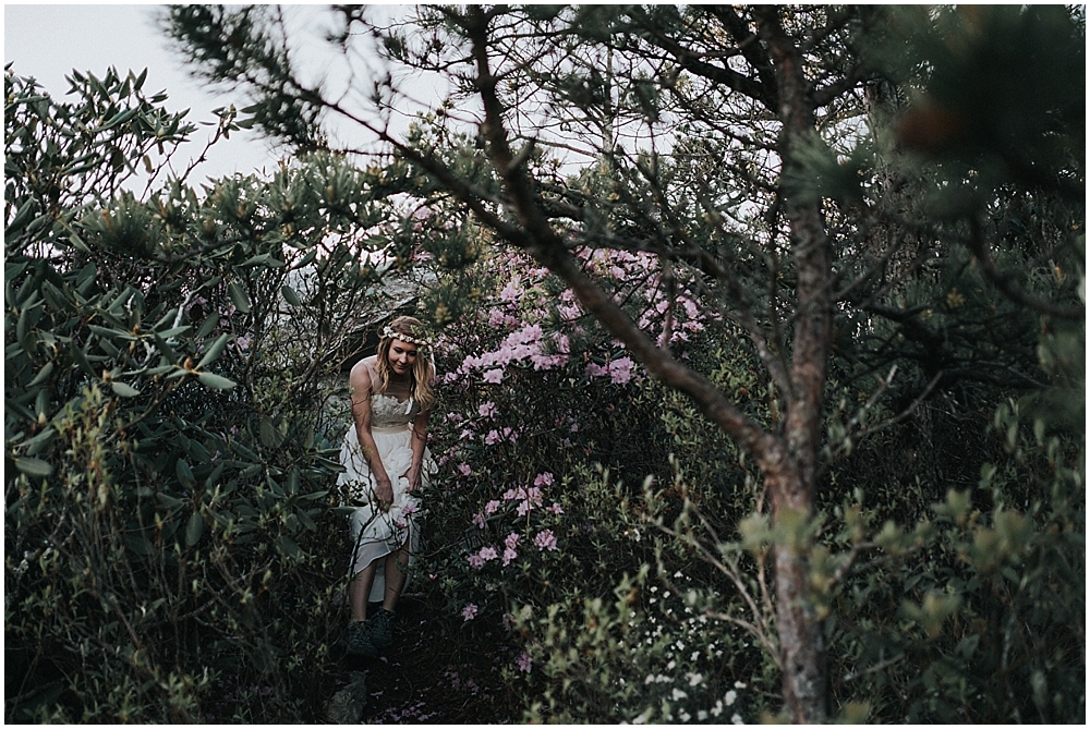 Mountain elopement asheville