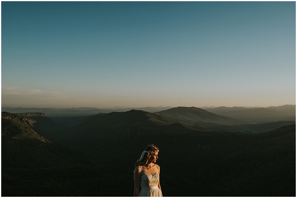 Adventure elopement photographer