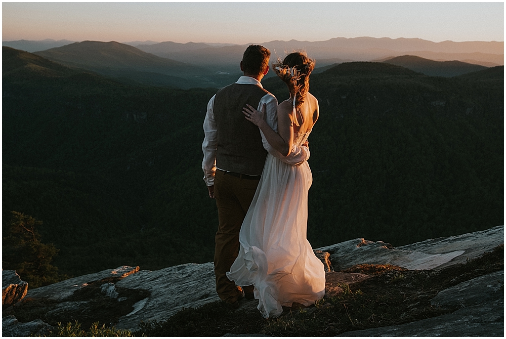 Asheville North Carolina mountain wedding