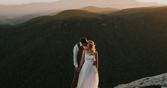 Lauren+ Ben | Asheville Mountaintop Elopement