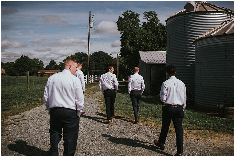 Durham outdoor wedding