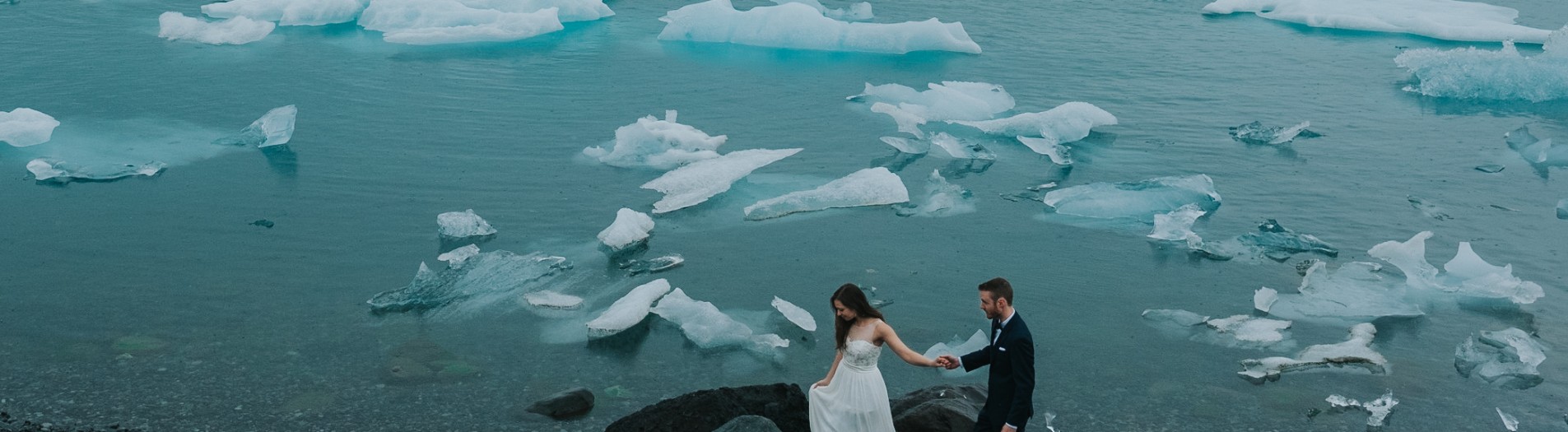 Diana + Michael | Day After Session in Jökulsárlón and Svartifoss