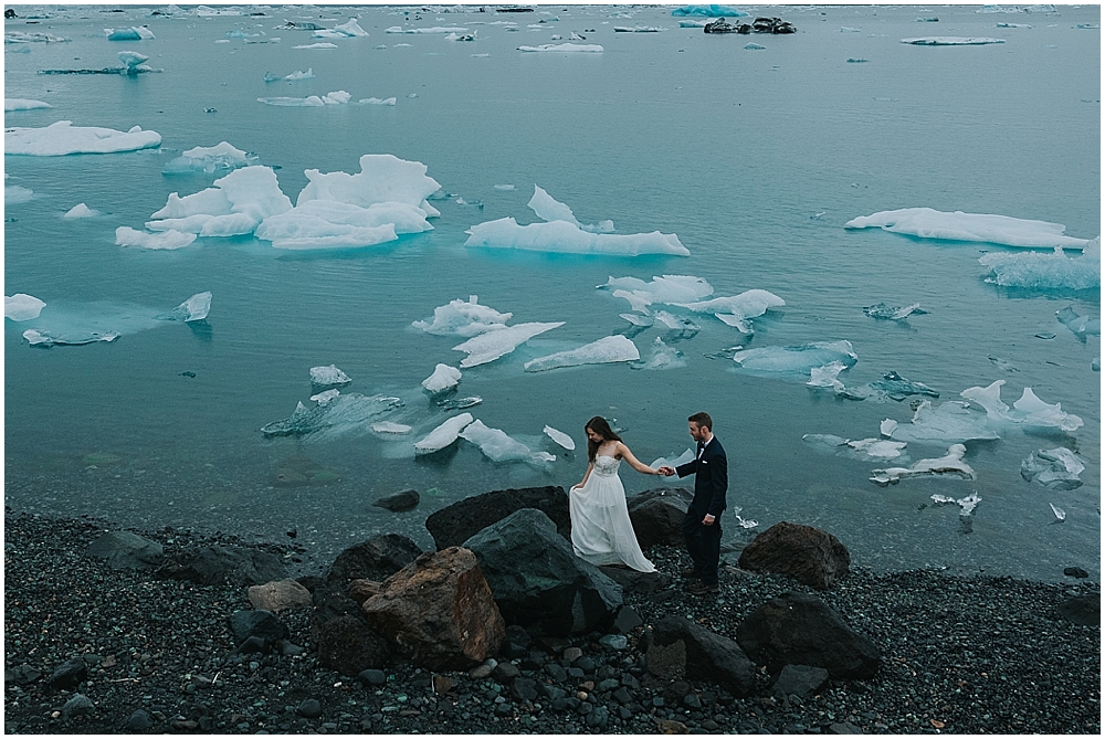 Iceland Elopement Jökulsárlón