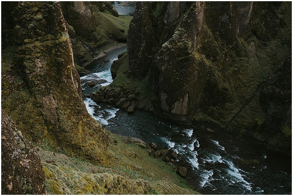 fjaðrárgljúfur elopement