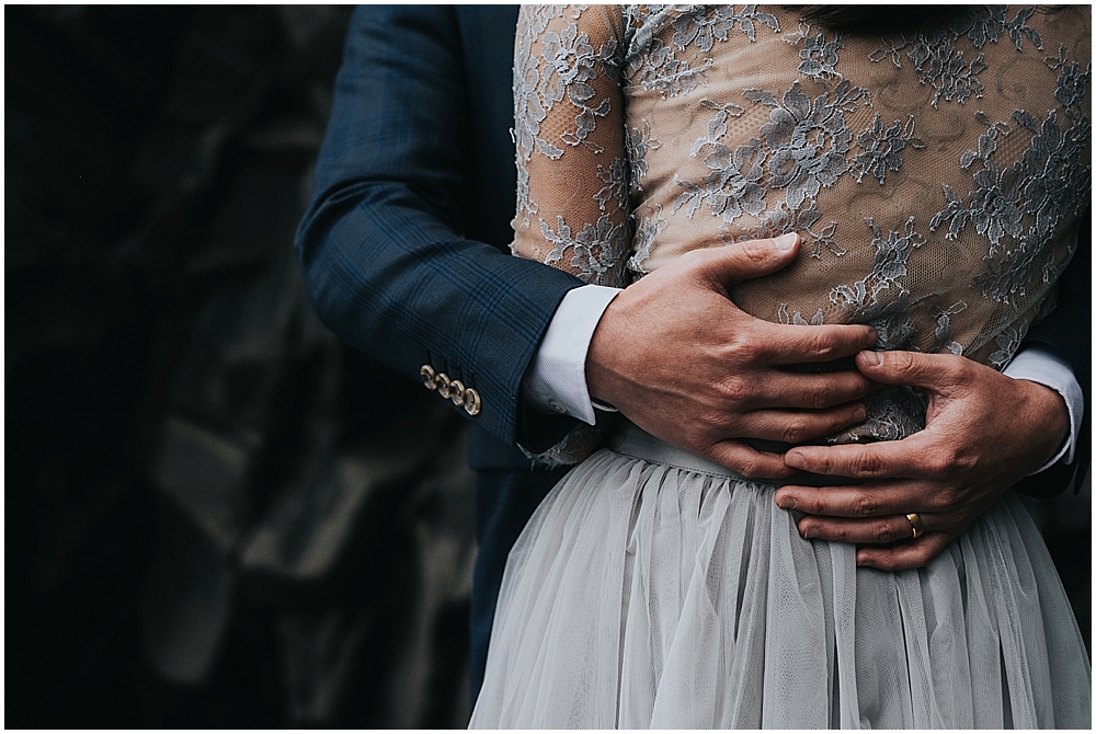 Elopement at Reynisfjara beach