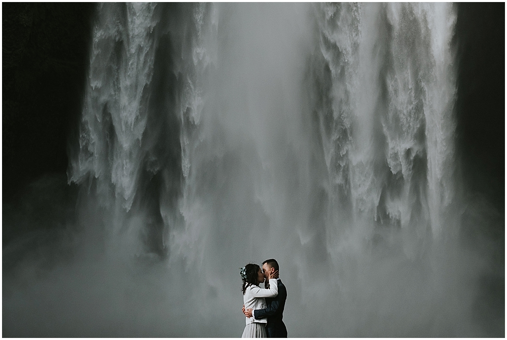 skogafoss elopement photographer