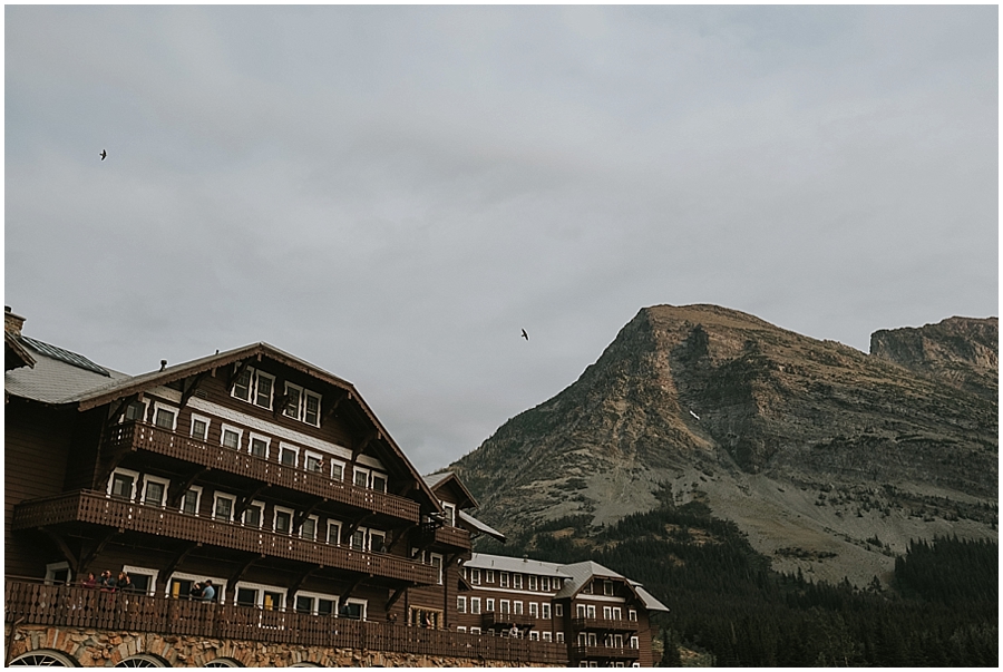 Many Glacier Lodge Wedding