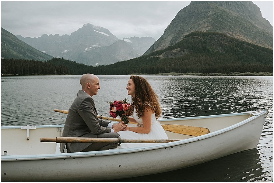Elopement Lake McDonald, Montana Wedding Photographer, Kalispell Wedding Glacier National Park Lake McDonald Elopement