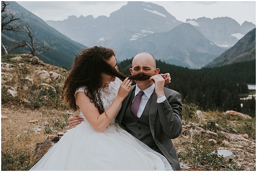 Montana Elopement Photographer, Glacier National Park Wedding, Elopement in Glaciers Elopement in Montana