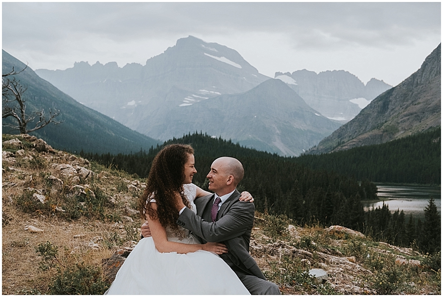 Wedding in Glacier National Park