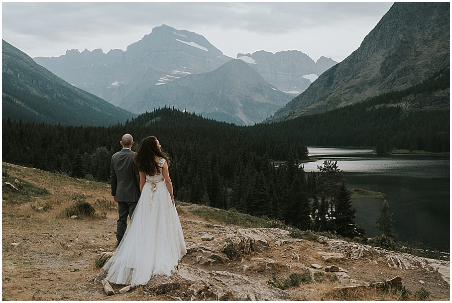Montana Wedding Photographer, Kalispell Montana Elopement, Lake McDonald Outdoor Wedding Glacier National Park Outdoor Wedding